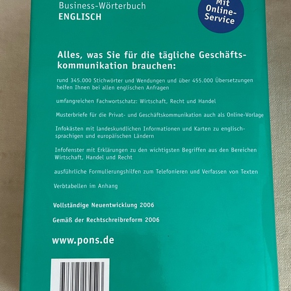 PONS English-German Business Dictionary - Picture 5 of 5